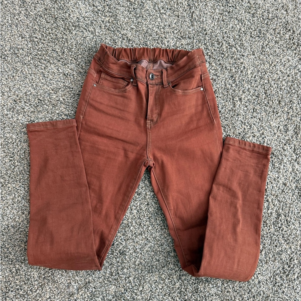 Grace & Lace Cinnamon Denim Pants